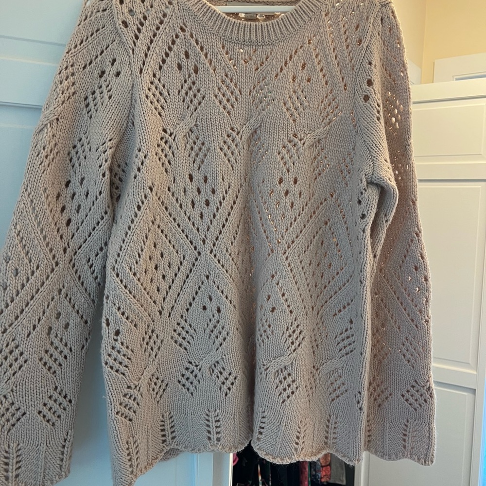 Loft sweater, blush color